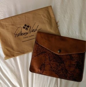 Patricia Nash Leather Clutch  NWOT